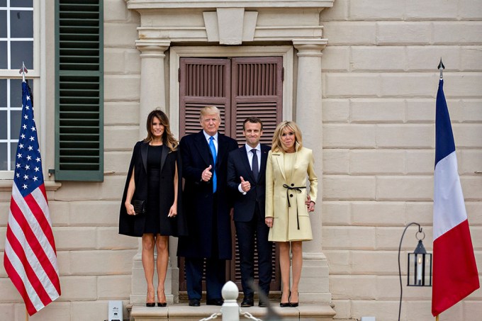 Brigitte Macron & Melania Trump’s Hottest Looks