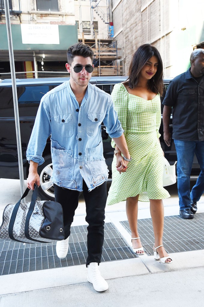 Priyanka Chopra and Nick Jonas hold hands in NYC
