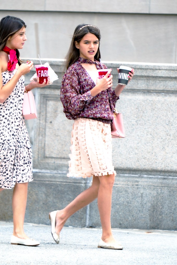 Suri Cruise Get Coffee With A Friend