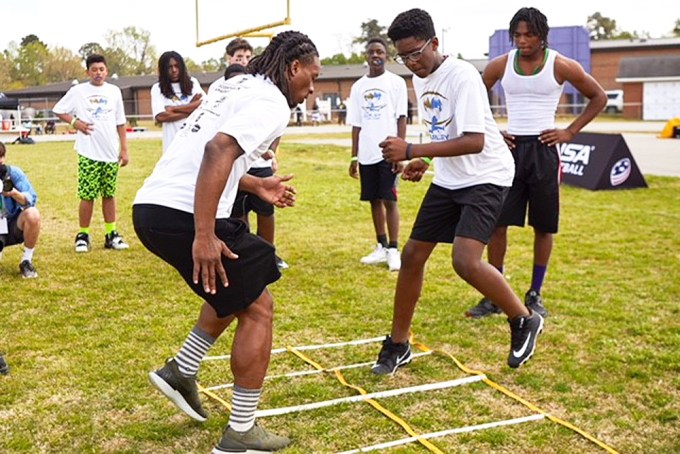 Todd Gurley II Hosts The Gurley M.A.D.E. Camp