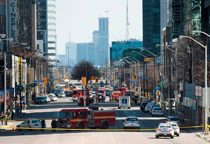 Van Hits Pedestrians, Toronto, Canada – 23 Apr 2018