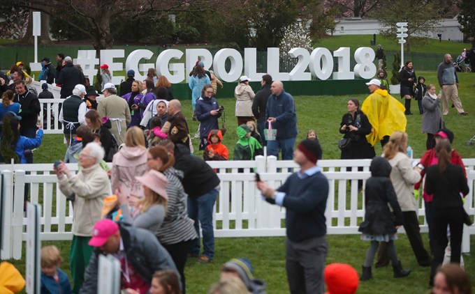 Trump Easter Egg Roll, Washington, USA – 02 Apr 2018