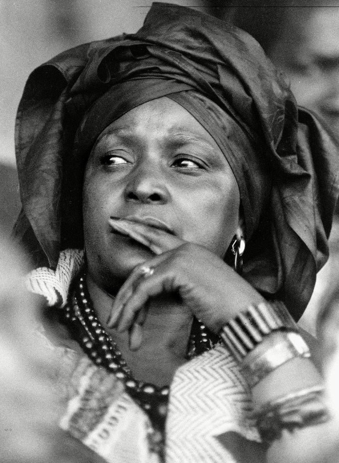 Winnie Mandela, Durban, South Africa – 1990