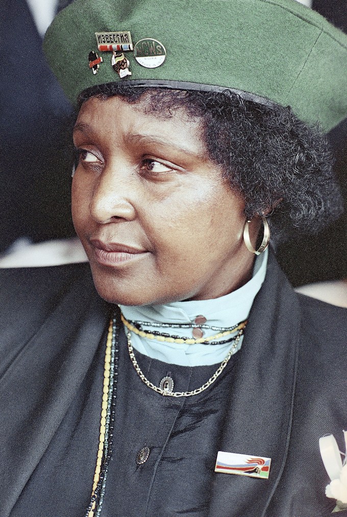 Winnie Mandela 1989, Johannesburg, South Africa