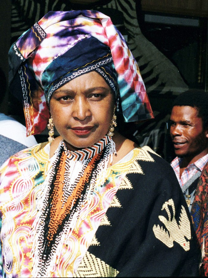 Winnie Mandela and Nelson Mandela at the supreme court for Winnie’s trial, Johannesburg, South Africa – 1991