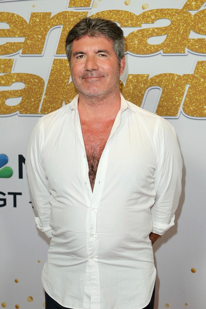 Simon Cowell Attends The ‘AGT’ Season 13 Red Carpet