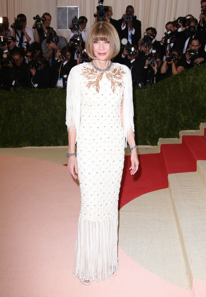 Anna Wintour — Throughout The Years At The MET Gala