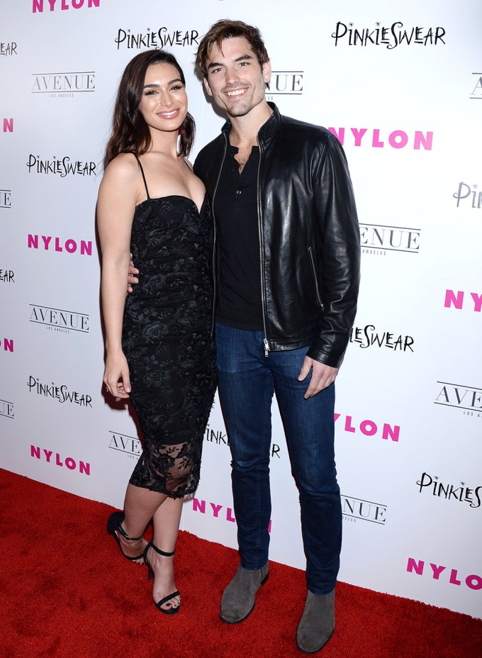 Ashley Iaconetti & Jared Haibon At Young Hollywood Party