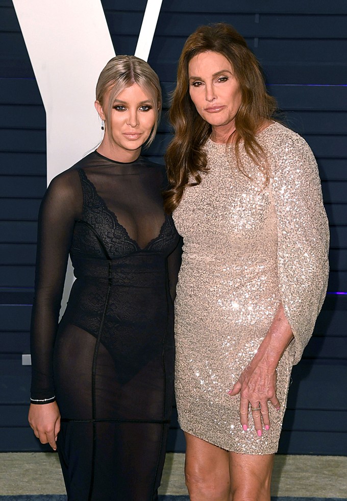 Caitlyn Jenner & Sophia Hutchins Pose On The Red Carpet