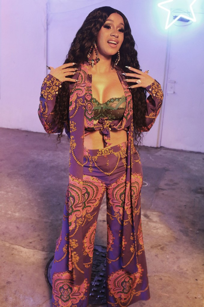 Cardi B ‘I Like It’ music video on set filming, Miami, USA – 28 May 2018