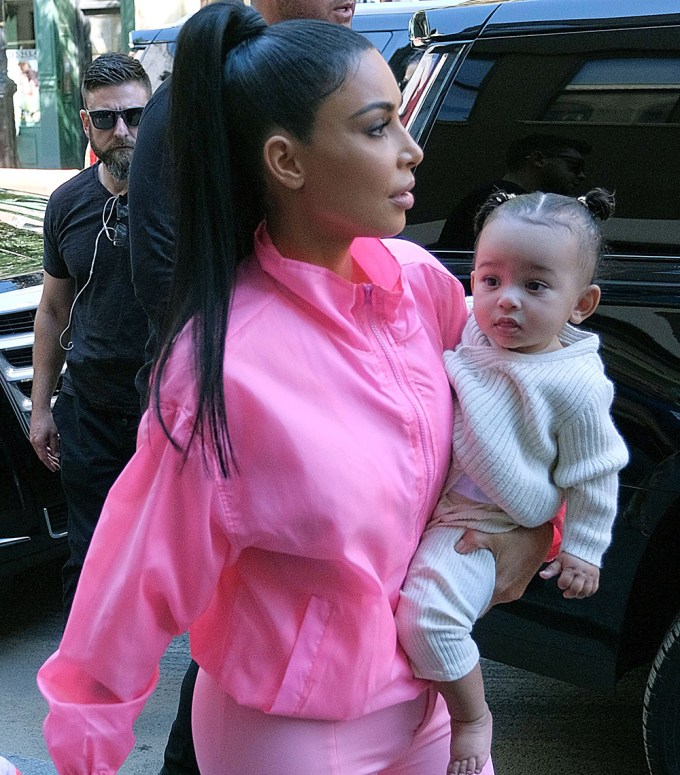 Kim Kardashian West And Chicago West