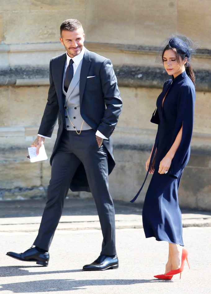 David & Victoria Beckham looking fashionable