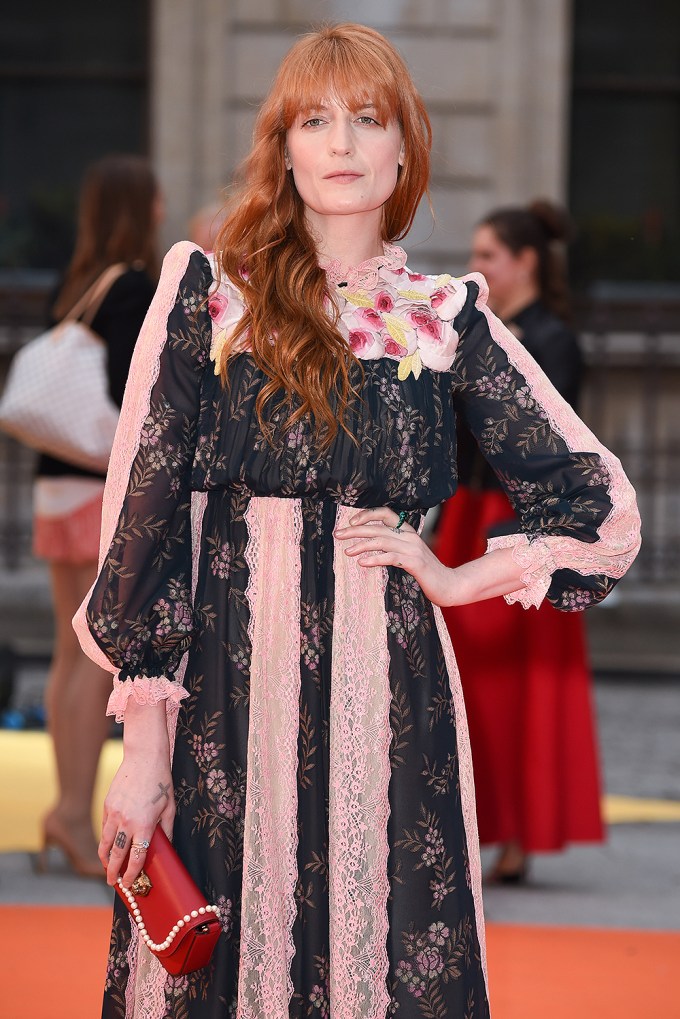 Florence Welch at the Royal Academy of Arts Summer Exhibition preview in London