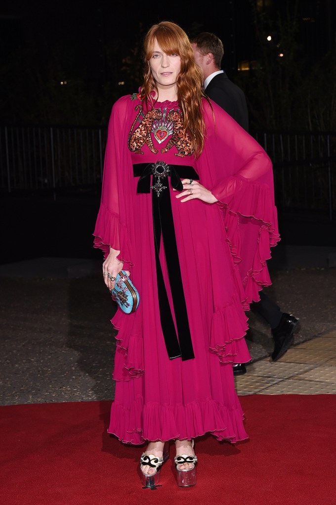 Florence Welch at GQ’s Men of the Year Awards in 2016