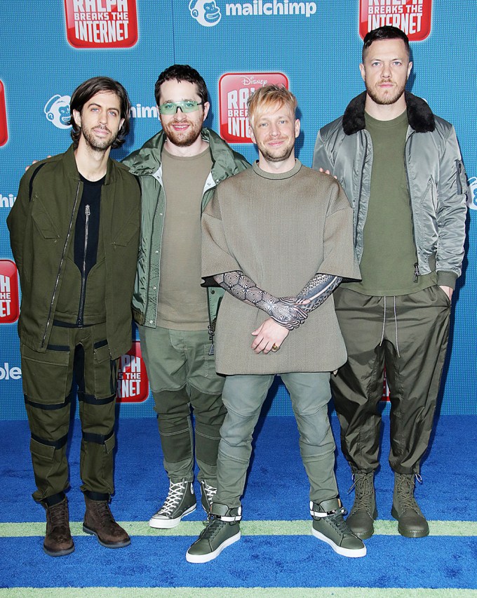 Imagine Dragons at the ‘Ralph Breaks The Internet’ film premiere