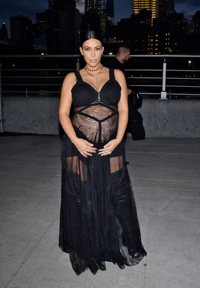 Kim Kardashian At The Givenchy Show