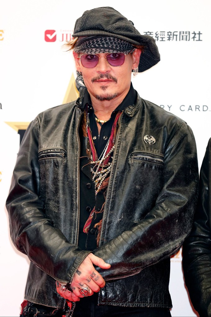 Johnny Depp at the Classic Rock Awards