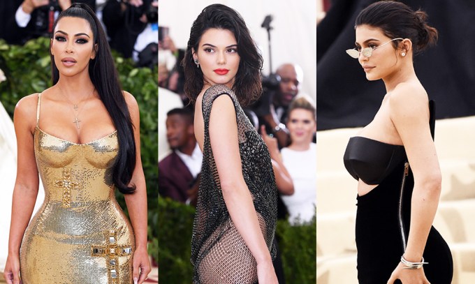 Kardashian and Jenner Sisters Met Gala Looks