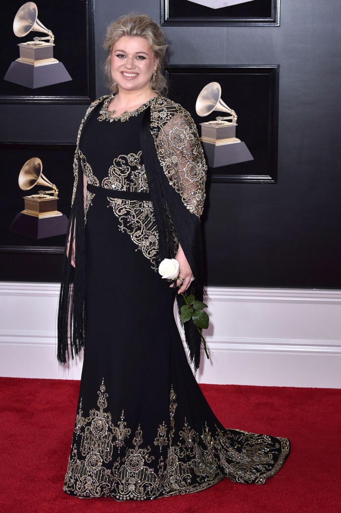 Kelly Clarkson At The Grammy Awards