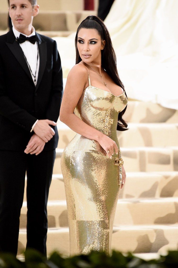Kim Kardashian at the 2018 Met Gala
