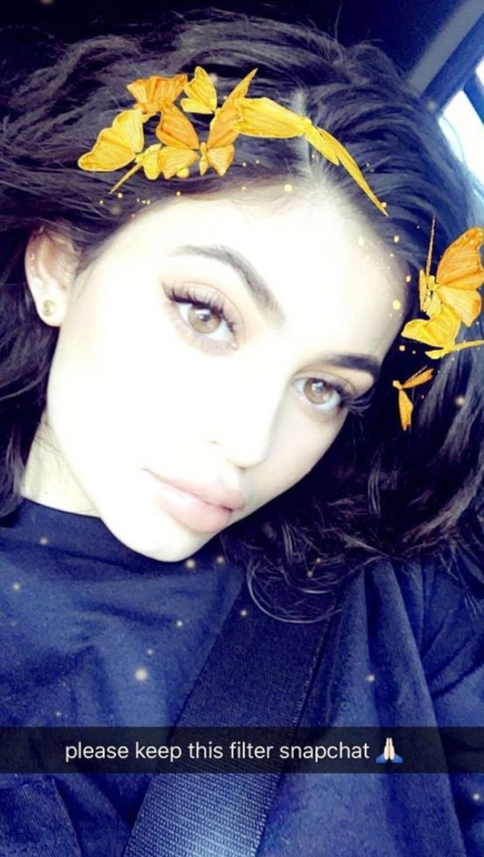 Stars Looking Wildly Different Using Snapchat Filters