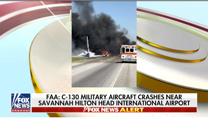 C-130 Military Transport Plane Crash