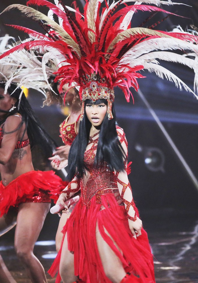 Nicki MInaj’s Hottest Performance Outfits Of All-Time
