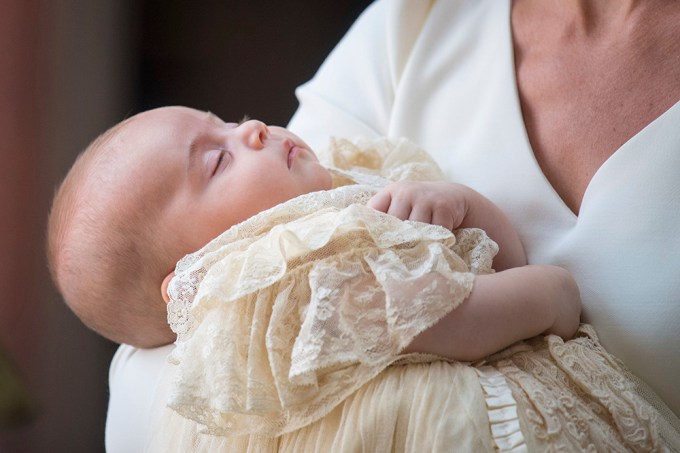 Prince Louis Arthur Charles on his christening day.