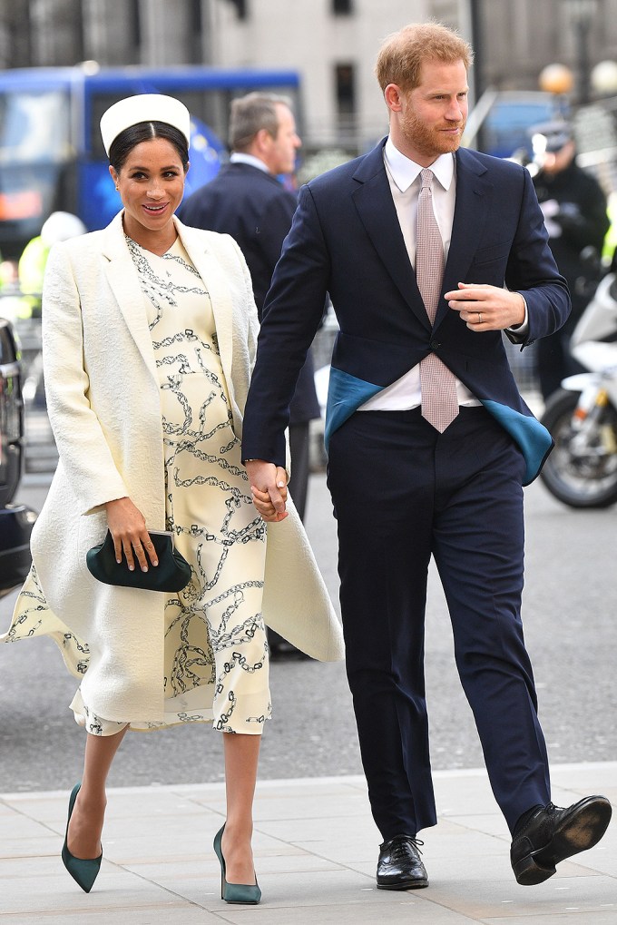 Prince Harry & Meghan Markle Attend The Commonwealth Day Service
