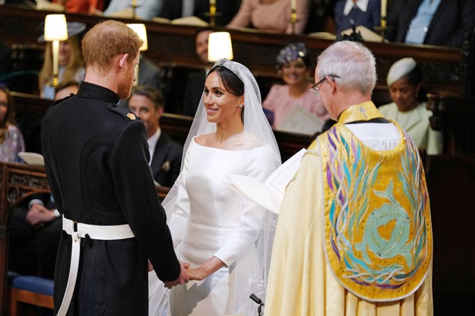 Prince Harry & Meghan Markle say their vows