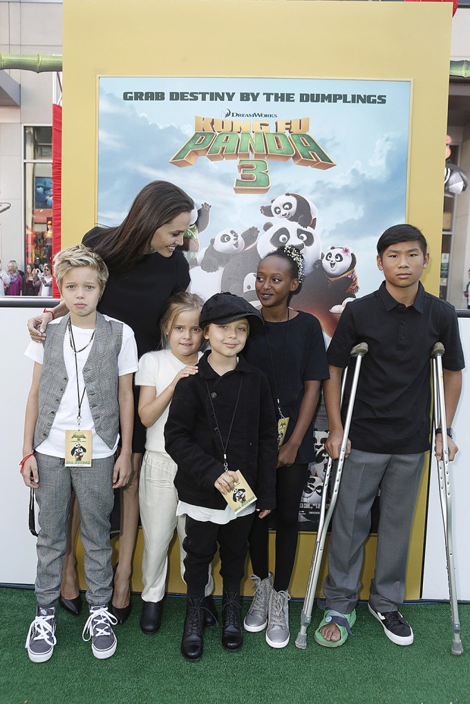 Shiloh Jolie-Pitt At The ‘Kung Fu Panda’ Premiere