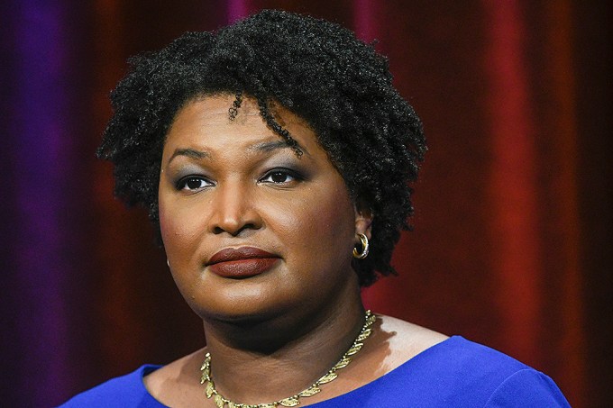 Stacey Abrams Puts On Her Game Face
