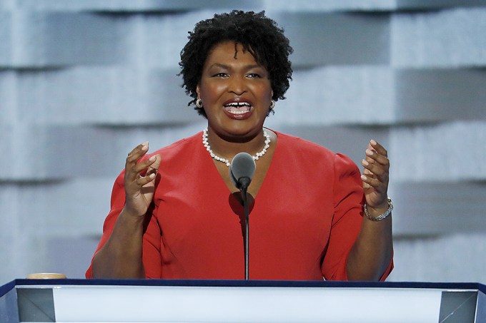 Stacey Abrams Speaks at 2016 Democratic National Convention