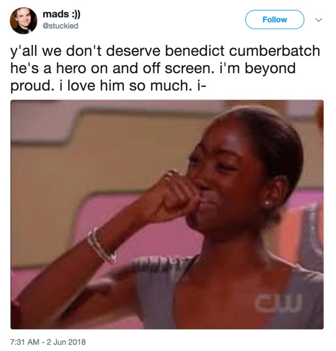 Benedict Cumberbatch Saves A Cyclist From 4 Gang Members & Twitter Showers The Real Life Hero With Memes — PICS