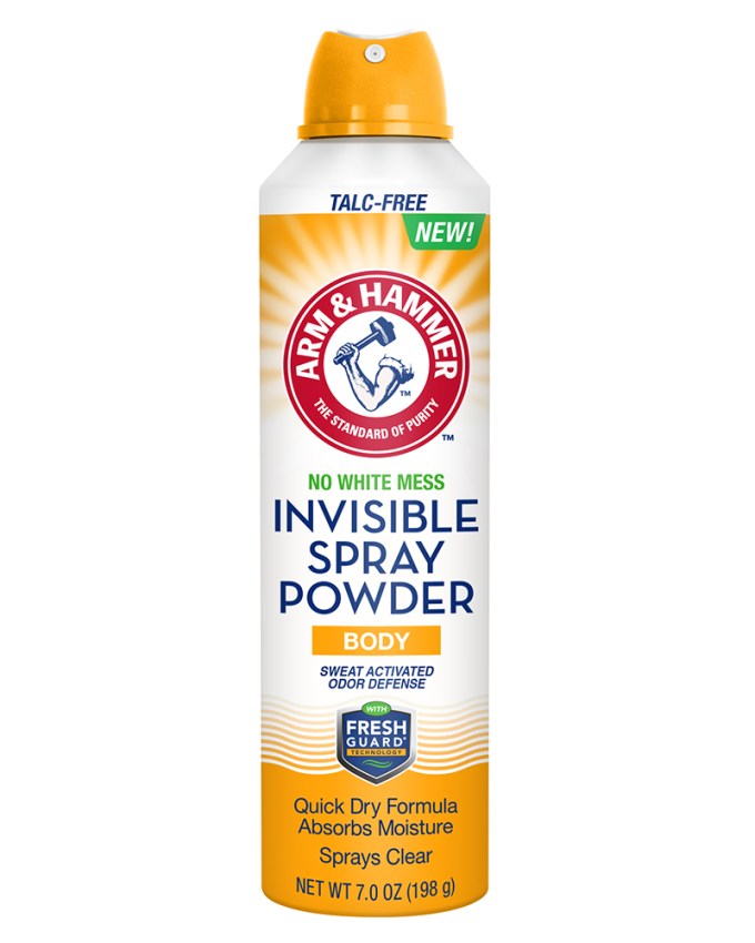 ARM&HAMMER Invisible Body Spray Powder, $6.99