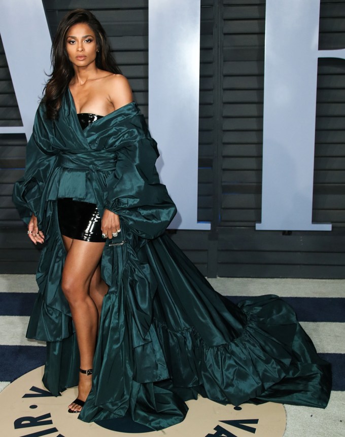 Ciara at the Vanity Fair Oscars Party