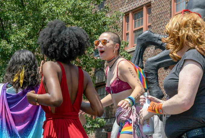 Emma Gonzalez Attends The 49th Annual New York City Gay Pride March