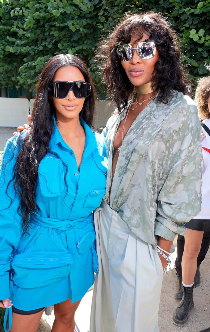 Kim Kardashian & Naomi Campbell