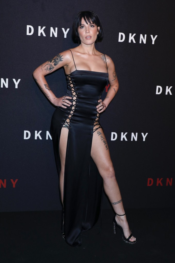 Halsey At New York Fashion Week