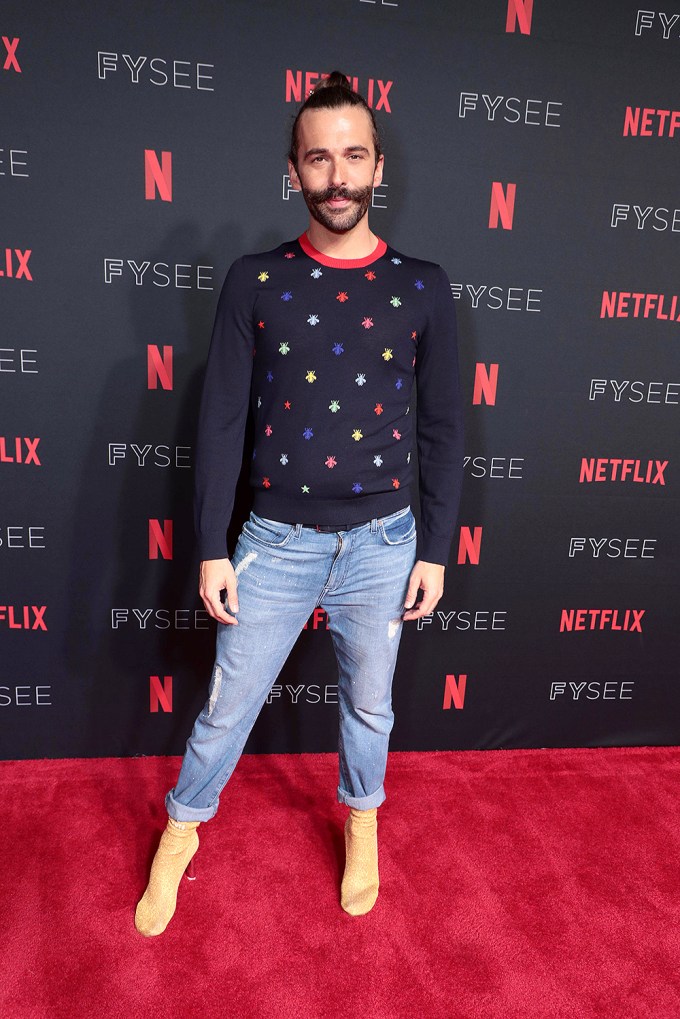 Jonathan Van Ness At Netflix FYSEE Red Carpet