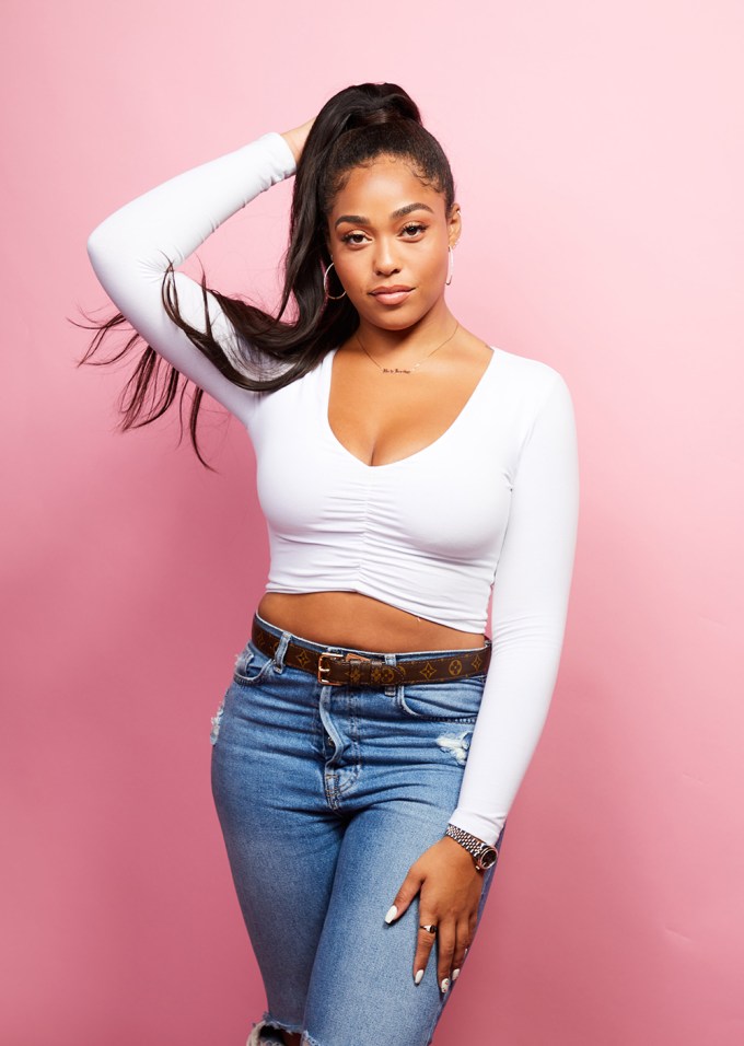 Jordyn Woods at the Los Angeles BeautyCon event