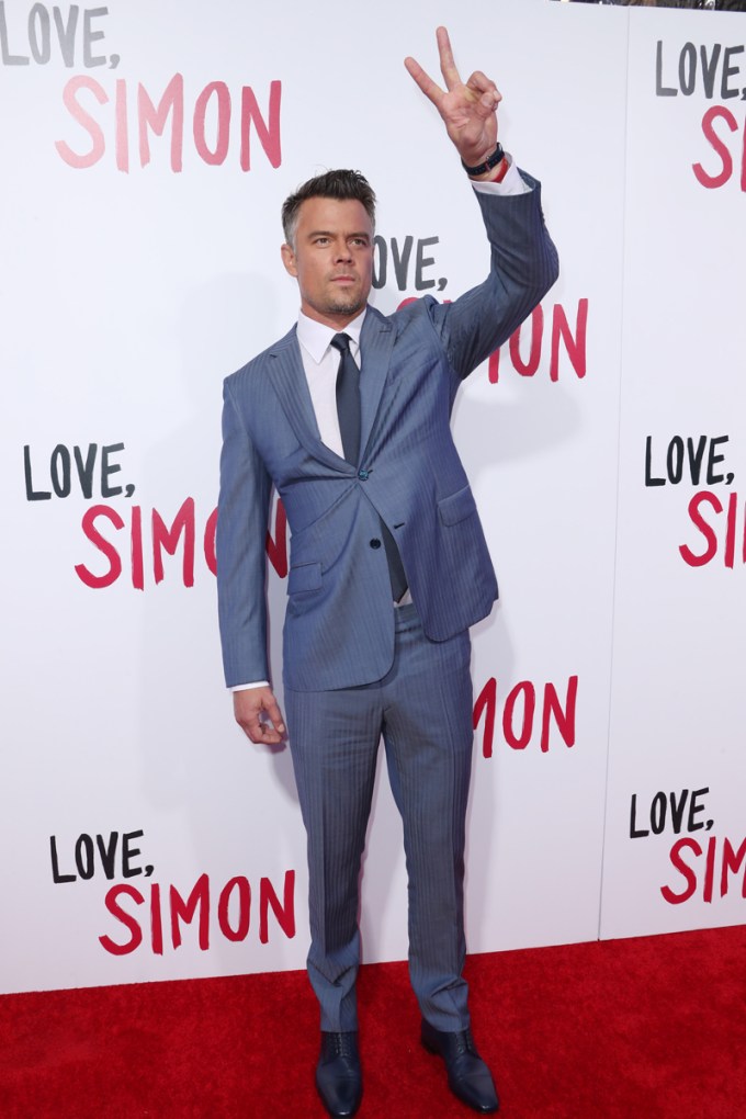 Josh Duhamel at the premiere of ‘Love, Simon’