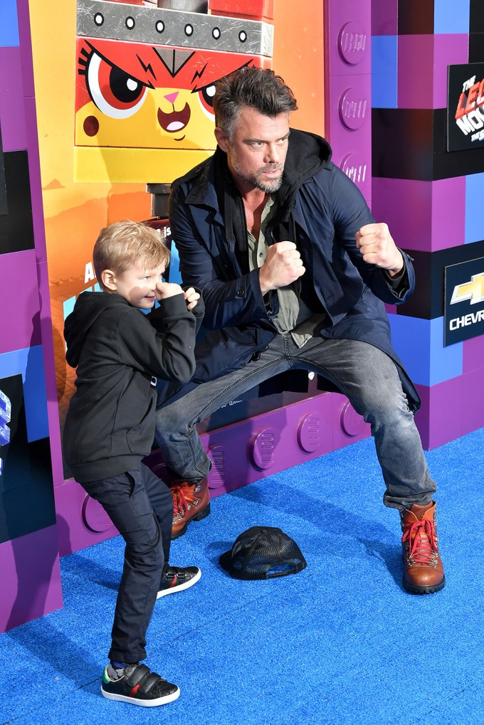 Josh Duhamel and son Axl in LA