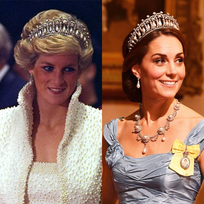 All The Times Kate Middleton & Meghan Markle Dressed Like Princess Diana — Pics