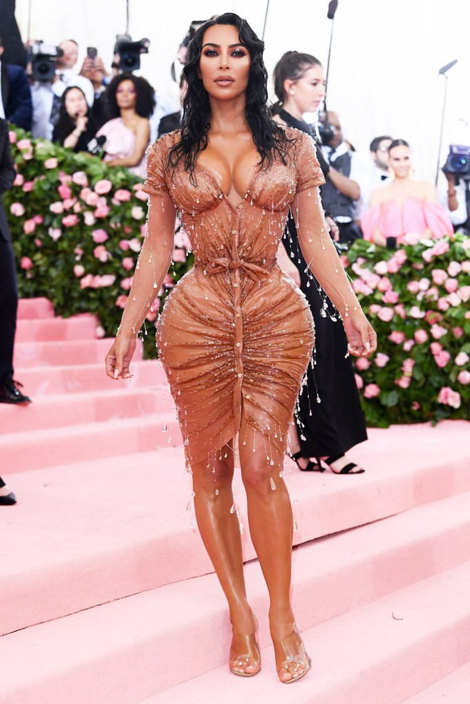 Kim Kardashian at the Met Gala 2019