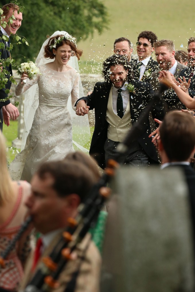 Kit Harrington and Rose Leslie’s Wedding — PICS