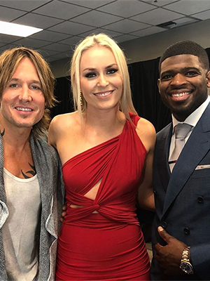 CMT Awards 2018: Lindsey Vonn and P.K. Subban are Dating, Make Red