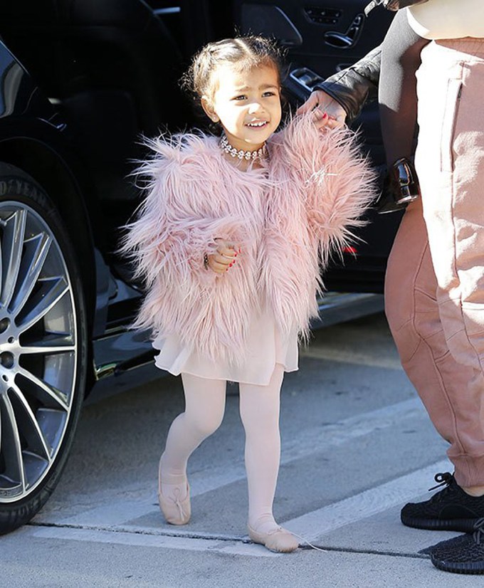 North West In Pink