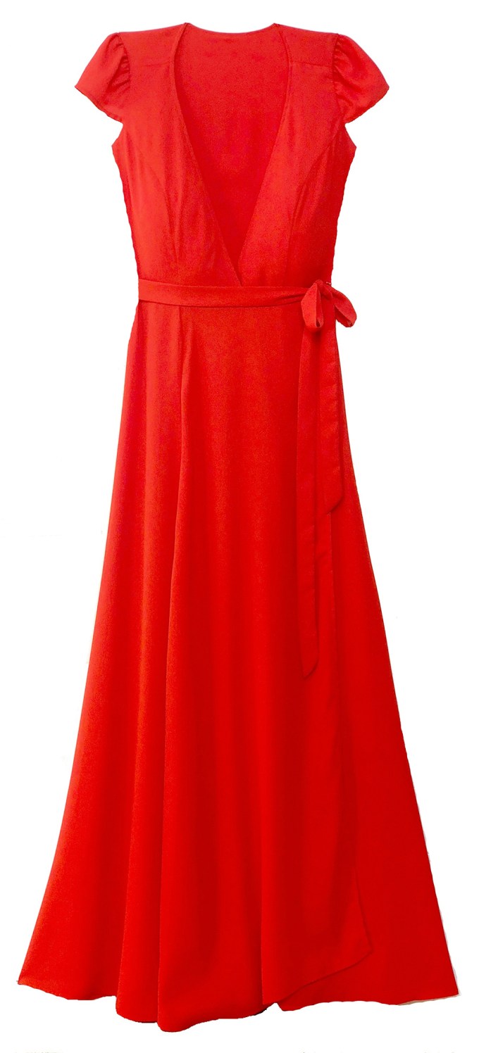 Endless Summer Lindsay Wrap Dress, $179