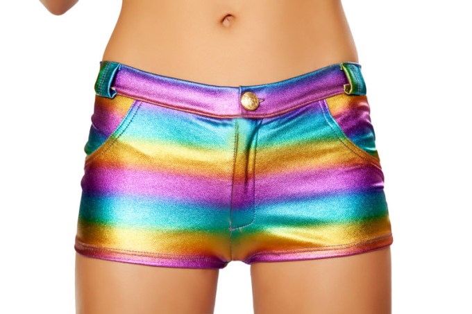 Rainbow shorts at Yandy.com